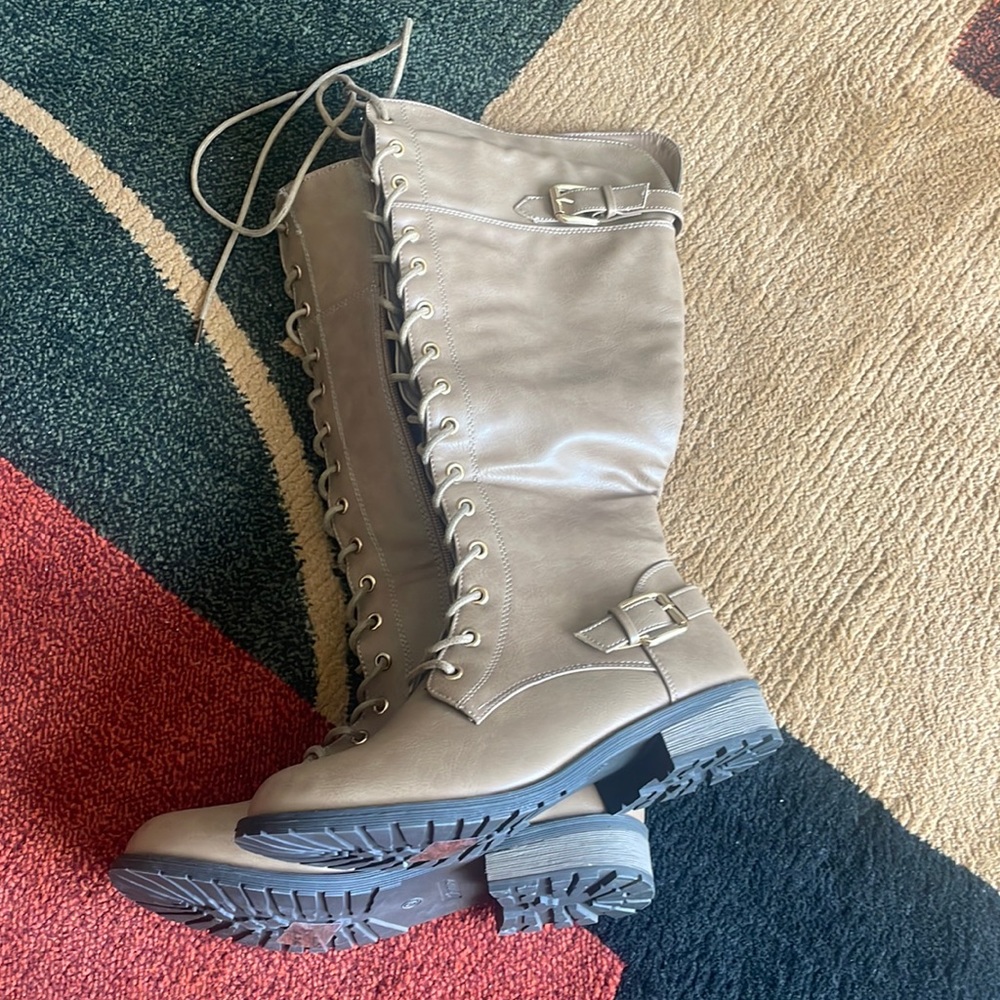Brown boots